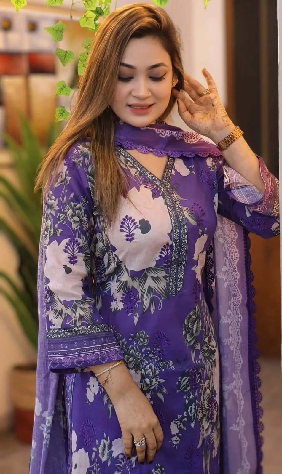 unstitched Three Piece-26048