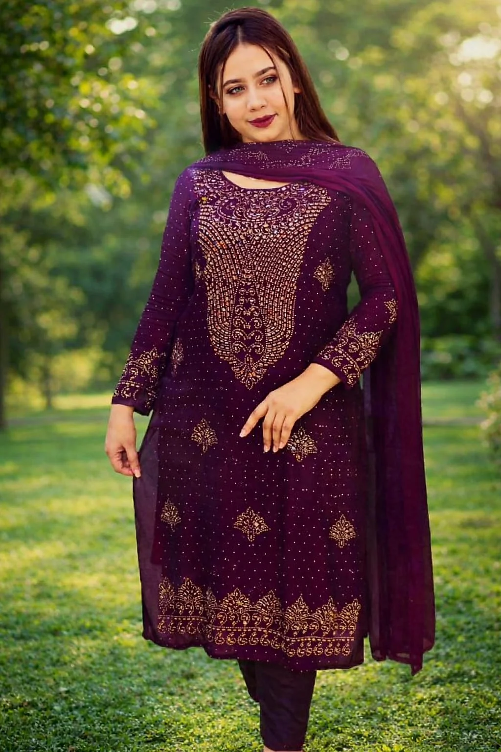 Stone Work Three Piece-28083