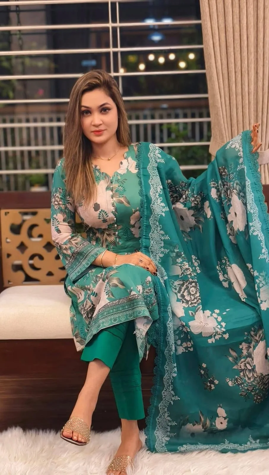 unstitched Three Piece-26049