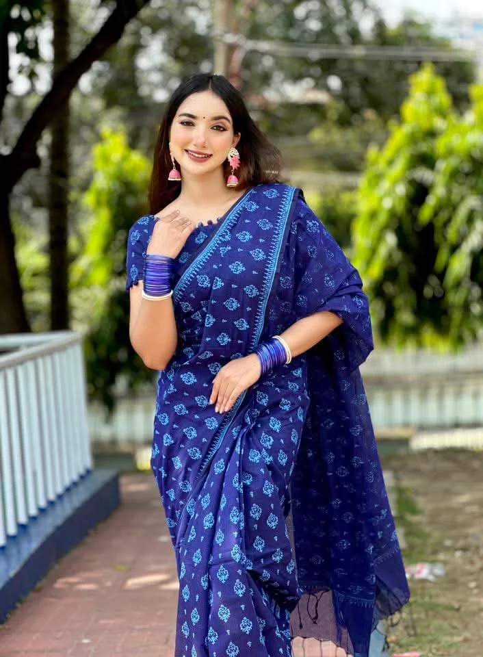 Arong Cotton Sharee-23884