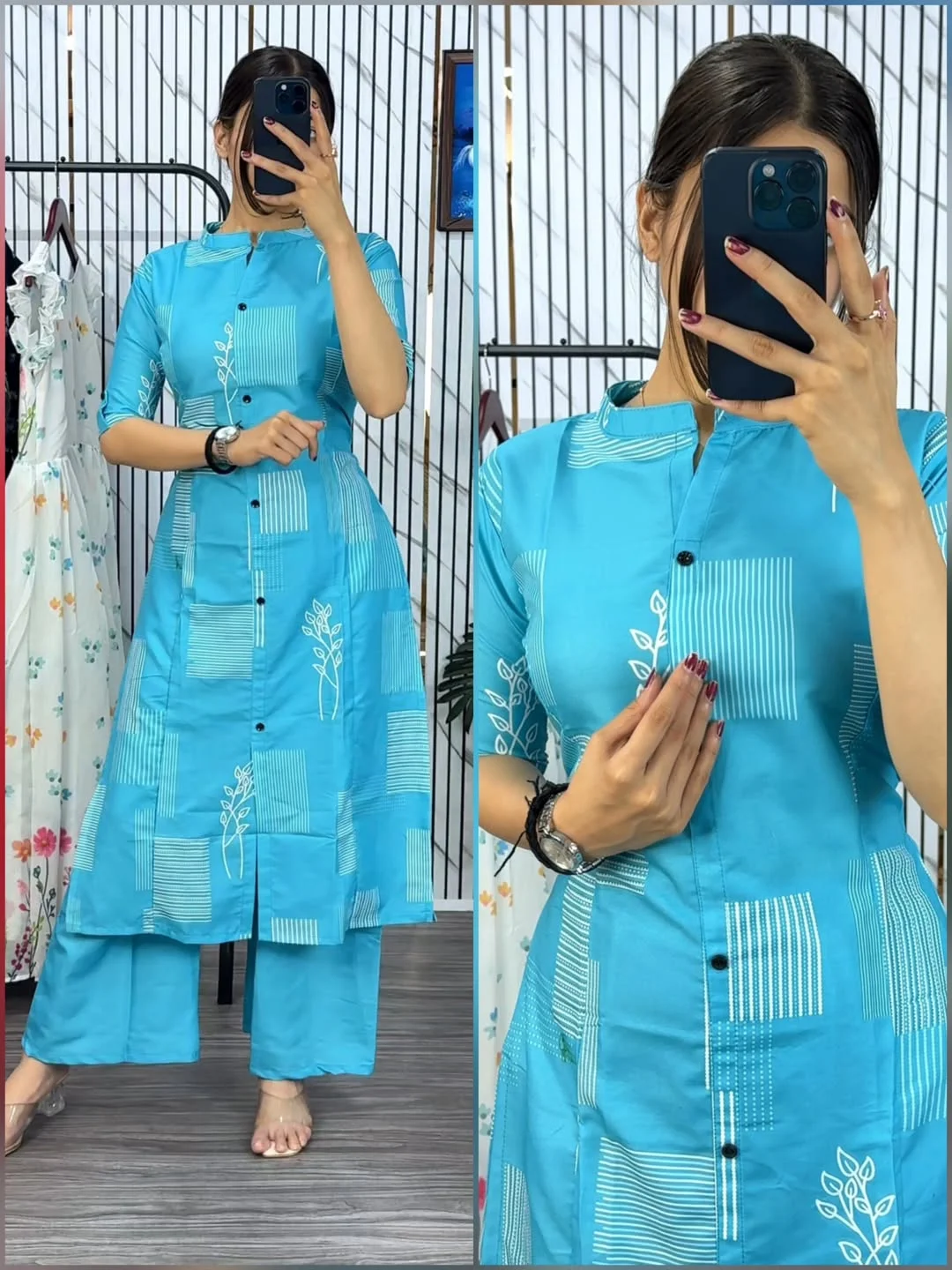 Readymade Two Piece Kurti-27478